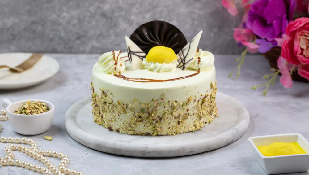 Rasmalai Vanilla Cake