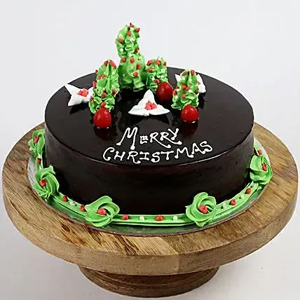Christmas Tree Chocolate Cake