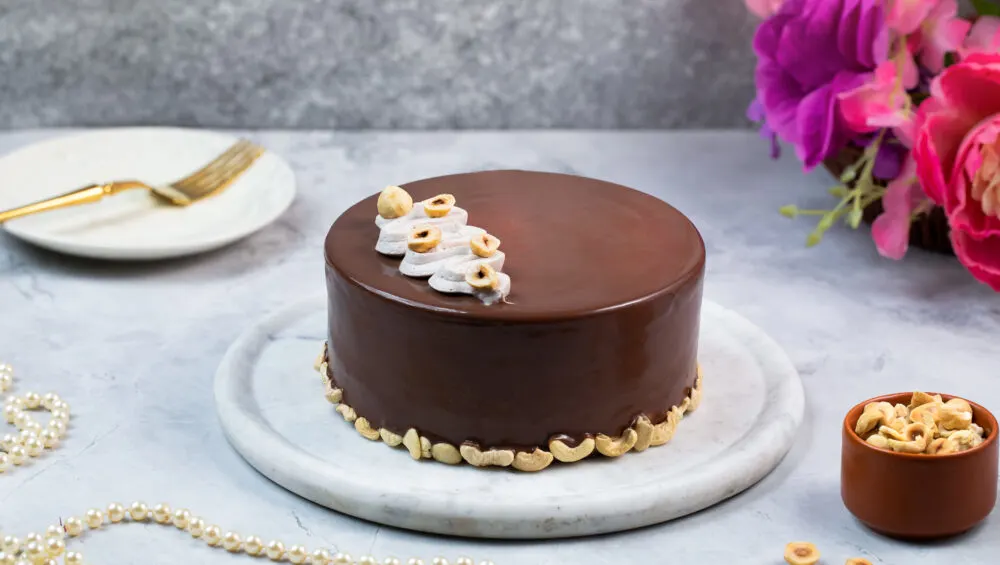 Hazelnut Chocolate Cake